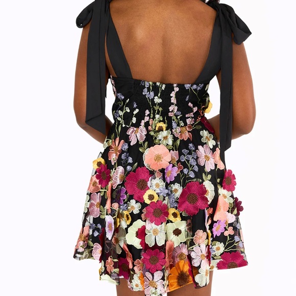 Buddy Love Carter Tie Shoulder Mini Dress - Picture 1 of 2